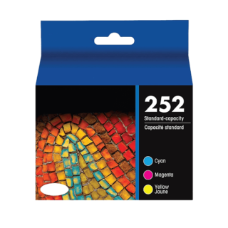 252 Color Multipack (Cyan, Magenta, Yellow)